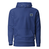 Maradona 10 Hoodie - blue front