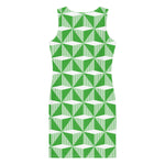 Northern Ireland '90 Bodycon Dress (Green) - back