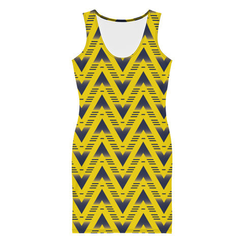 Arsenal '91 Bodycon Dress - front