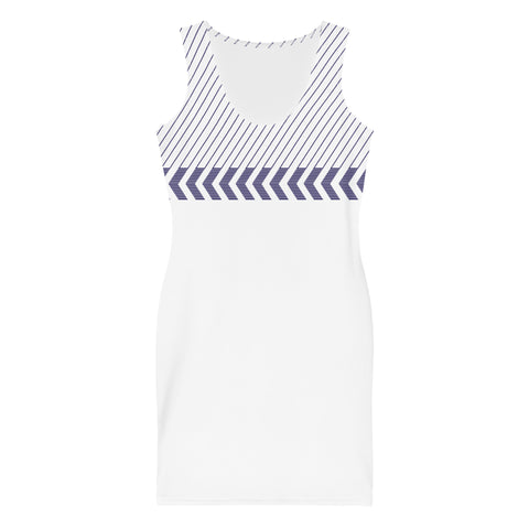 Tottenham '85 Bodycon Dress - front