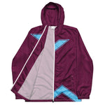 West Ham '93 Windbreaker Jacket - front unzipped