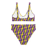 Scotland '90 High-Waisted Bikini - back