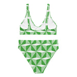 Northern Ireland '90 High-Waisted Bikini (Green) - back