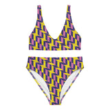 Scotland '90 High-Waisted Bikini - front