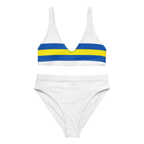 Leeds '94 High-Waisted Bikini - front