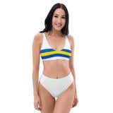 Leeds '94 High-Waisted Bikini - model front