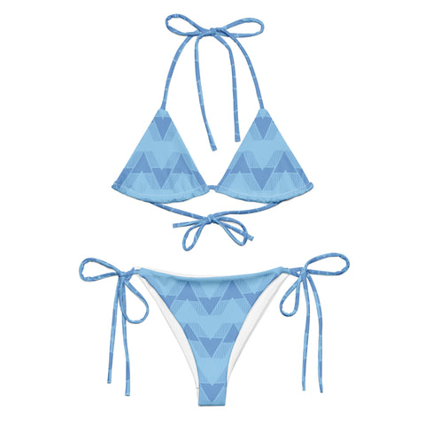 Man City '89 String Bikini - front