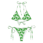 Northern Ireland '90 String Bikini (Green) - front