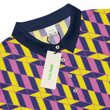 Scotland '90 Golf Polo - front close-up