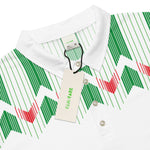 Wales '90 Golf Polo - close-up