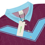 West Ham '93 Golf Polo - front close-up