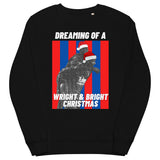 Dreaming of a Wright & Bright Christmas - Crystal Palace Christmas Jumper (black) - front