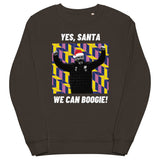 'Yes, Santa. We Can Boogie!' - Scotland Christmas Jumper (charcoal) - front