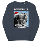 Pep Guardiola Man City Christmas Jumper Navy