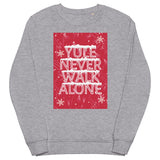 Yule Never Walk Alone - Liverpool Christmas Jumper (grey)