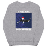 Diving Home For Christmas - Tottenham Christmas Jumper (grey)