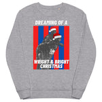 Dreaming of a Wright & Bright Christmas - Crystal Palace Christmas Jumper (grey) - front