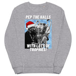 Pep Guardiola Man City Christmas Jumper Grey