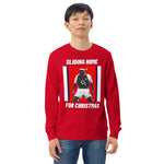 Sliding Home For Christmas - Arsenal Christmas Jumper (red) - male model