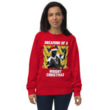 Dreaming of a Wright Christmas - Arsenal Christmas Jumper (red) - female model