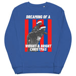 Dreaming of a Wright & Bright Christmas - Crystal Palace Christmas Jumper (blue) - front