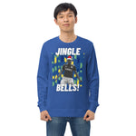 Jingle Bells Jude Bellingham Birmingham City Christmas Jumper - Blue Male Model