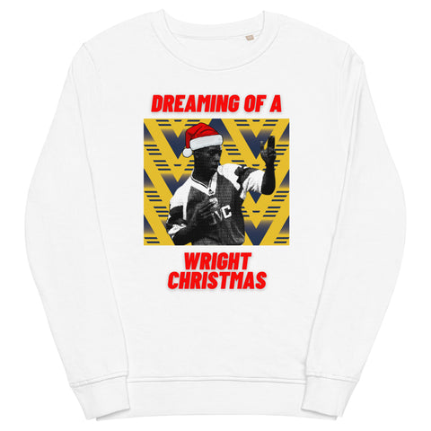 Dreaming of a Wright Christmas - Arsenal Christmas Jumper (white)