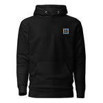 Maradona 10 Hoodie - black front