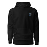 Maradona 10 Hoodie - black front