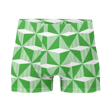 Northern Ireland boxer shorts based upon the 1990 home shirt - front