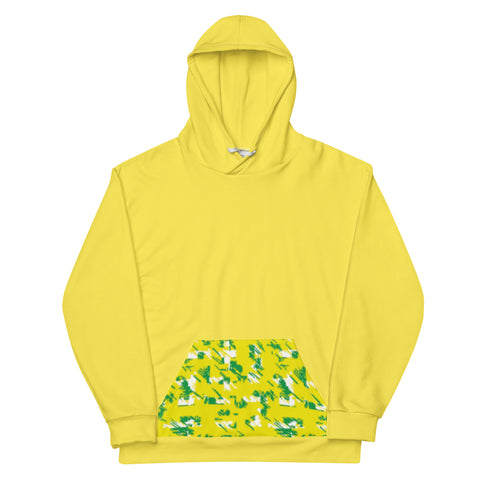 Norwich 92 Pocket Hoodie Yellow - front