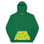 Norwich 92 Pocket Hoodie Green - front