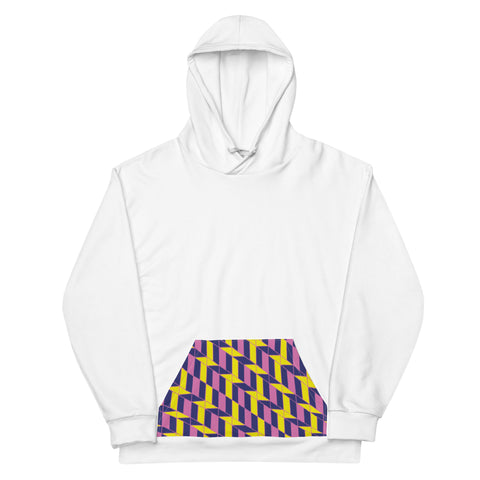 Scotland 90 Pocket Hoodie White - front