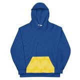 Leeds 90 Pocket Hoodie Blue - front