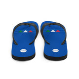 Italy 1994 Retro Football Flip Flops Back