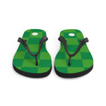 Plymouth Argyle 1987 Retro Flip Flops Front