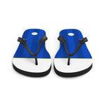 Everton 1985 Retro Flip Flops Front