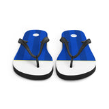 Everton 1985 Retro Flip Flops Front