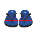 Rangers 1996 Retro Flip Flops Front