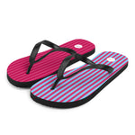 Aston Villa 1987 Retro Flip Flops Front Left