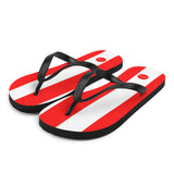 Stoke City Classic Flip Flops Front Left 