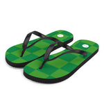 Plymouth Argyle 1987 Retro Flip Flops Front Left