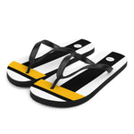 Notts County 1991 Retro Flip Flops Front Left