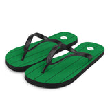 Plymouth Argyle 1984 Retro Flip Flops Front Left