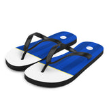 Everton 1985 Retro Flip Flops Front Left