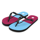 Burnley 1996 Retro Flip Flops Front Left