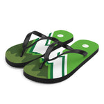 Celtic 91 Flip Flops Front Left