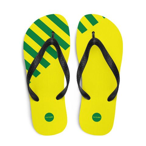 Norwich City 1989 Retro Flip Flops Top