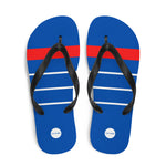 France 1984 Retro Football Flip Flops Top