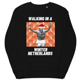 'Walking in a Winter Netherlands' - Holland '88 Christmas Jumper - black